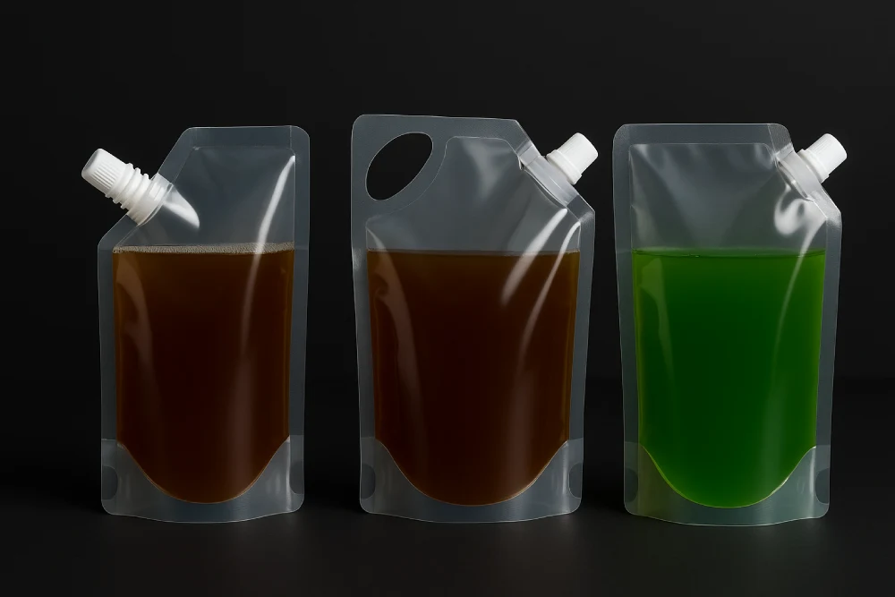 Reusable spout pouch