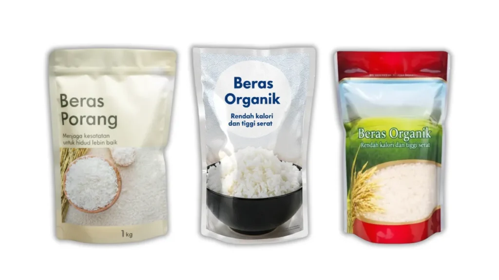 kemasan beras